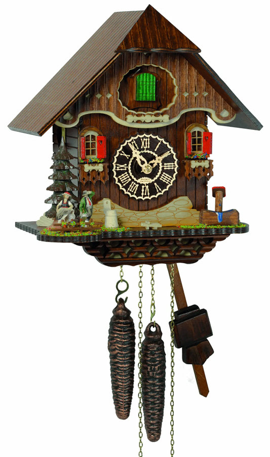 1 Day Cuckoo Clock with Dancing Couple - Montag Steins & Clocks