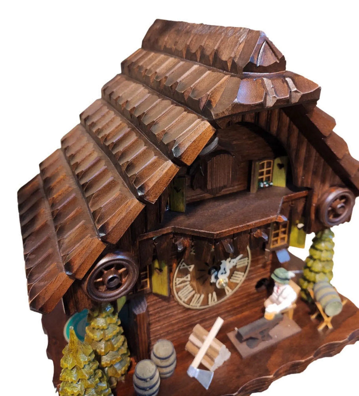 Beer drinker 8 days cuckoo clock Hekas