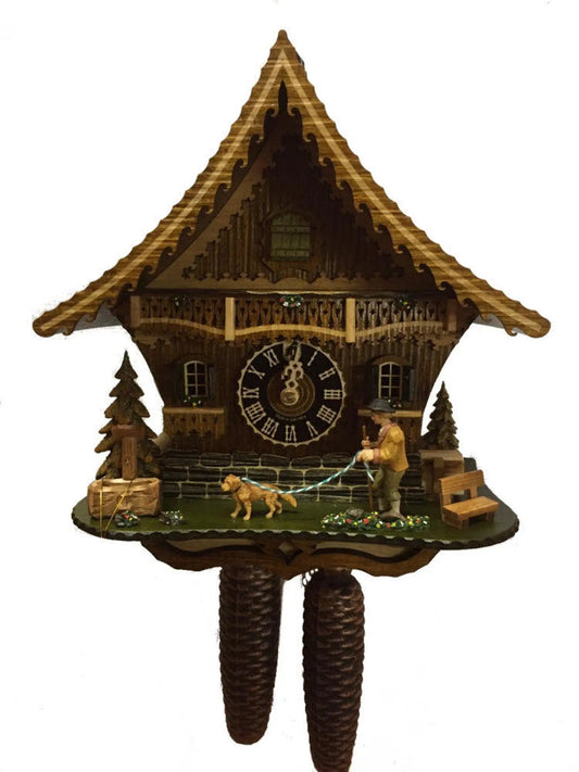 Doggy Walker Limited Edition 8 Day Cuckoo Clock - Montag Steins & Clocks