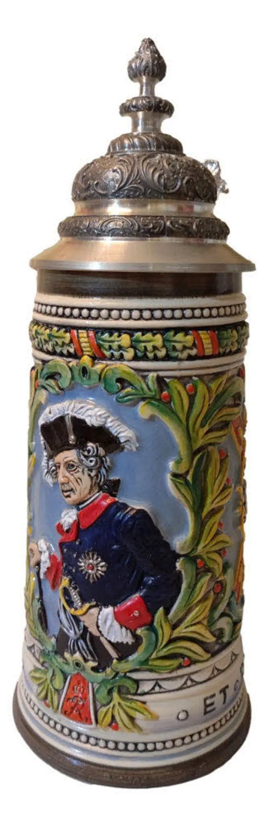 Frederick the Great Antique 1L - Montag Steins & Clocks