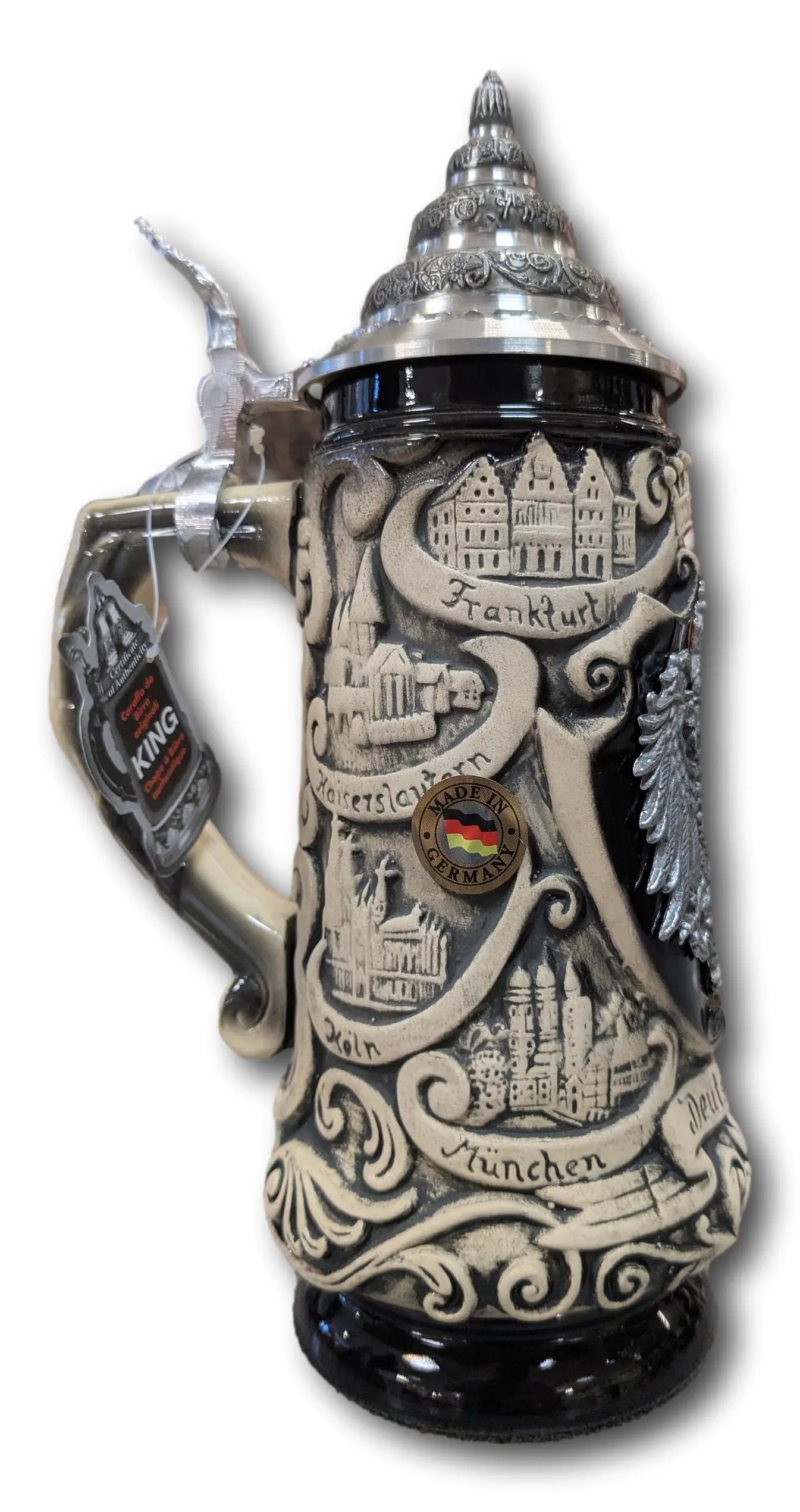 Germany Rustik 0,4 beerstein King