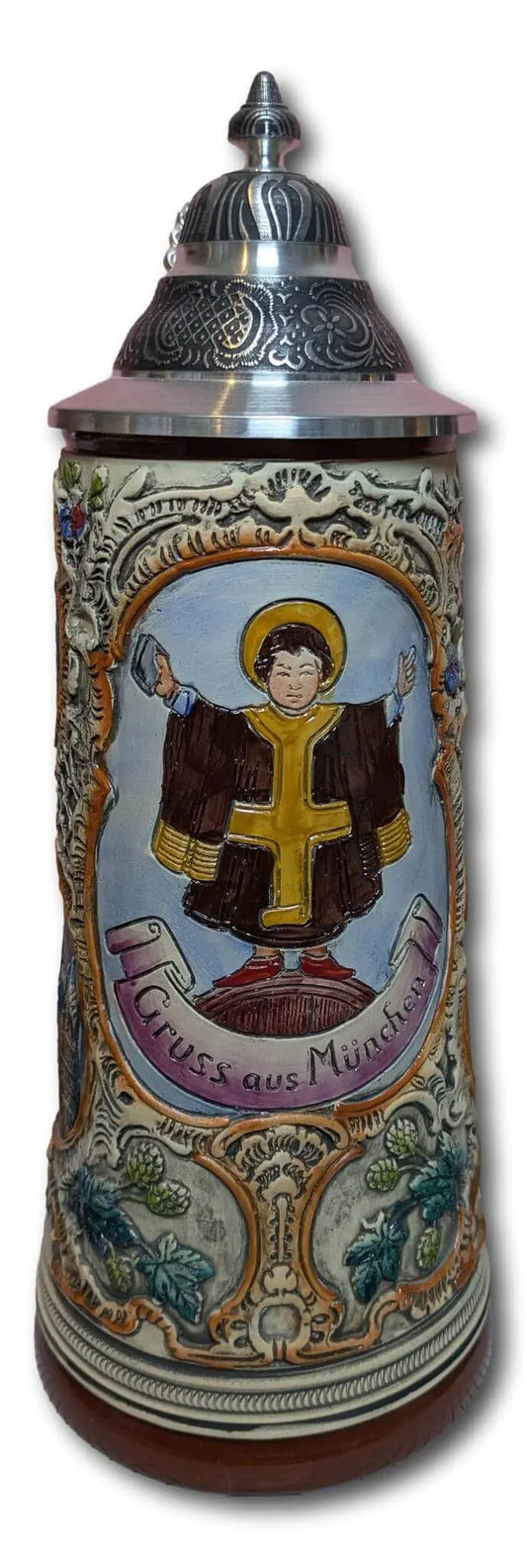 Greetings from Munich 0.75L beer stein Thewalt