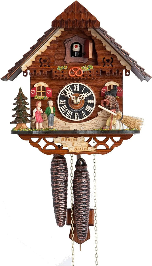 Hansel and Gretel witch's house 1 day cuckoo clock Hoenes