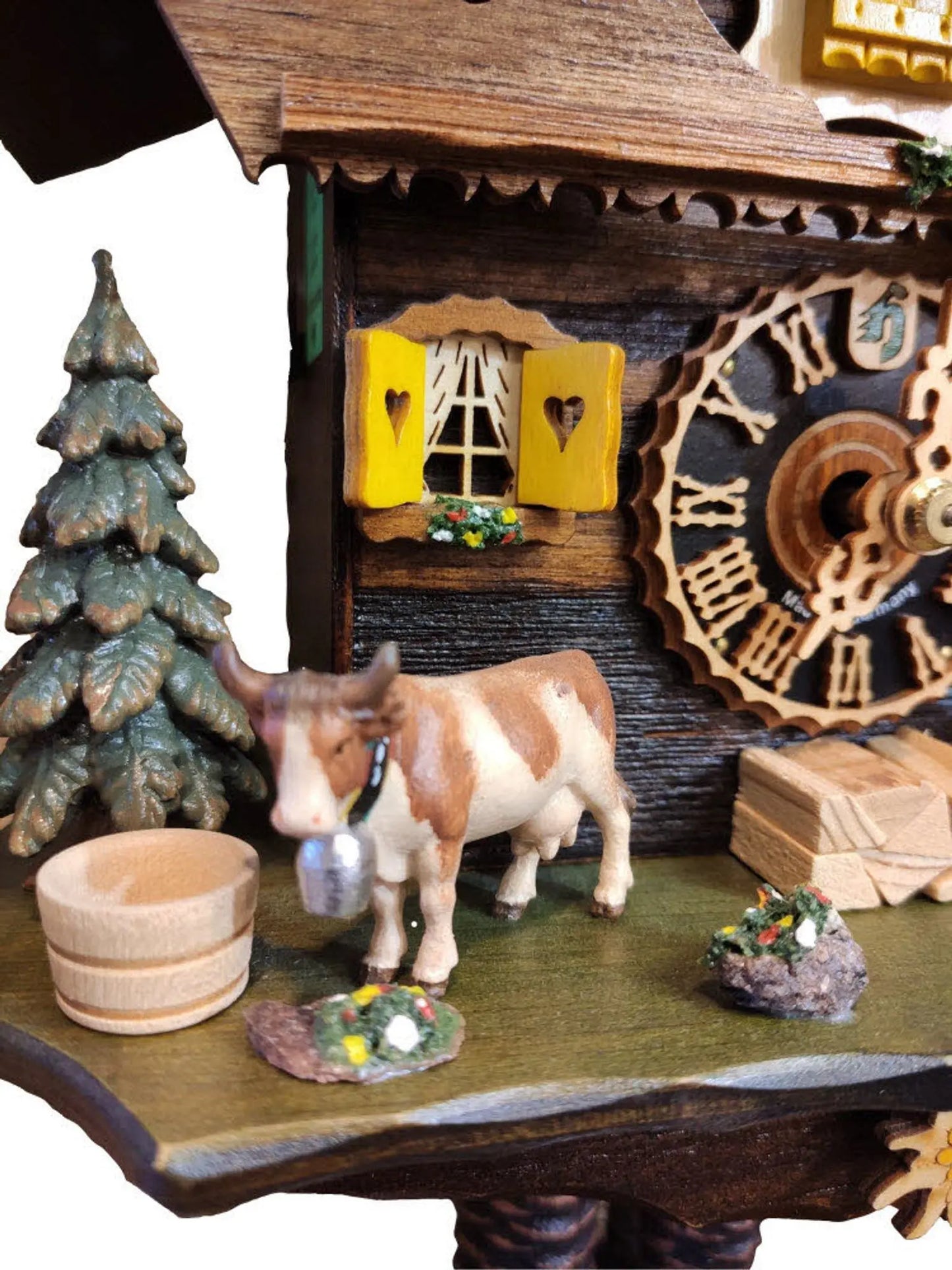 Hiking with cow 1 day cuckoo clock Hoenes