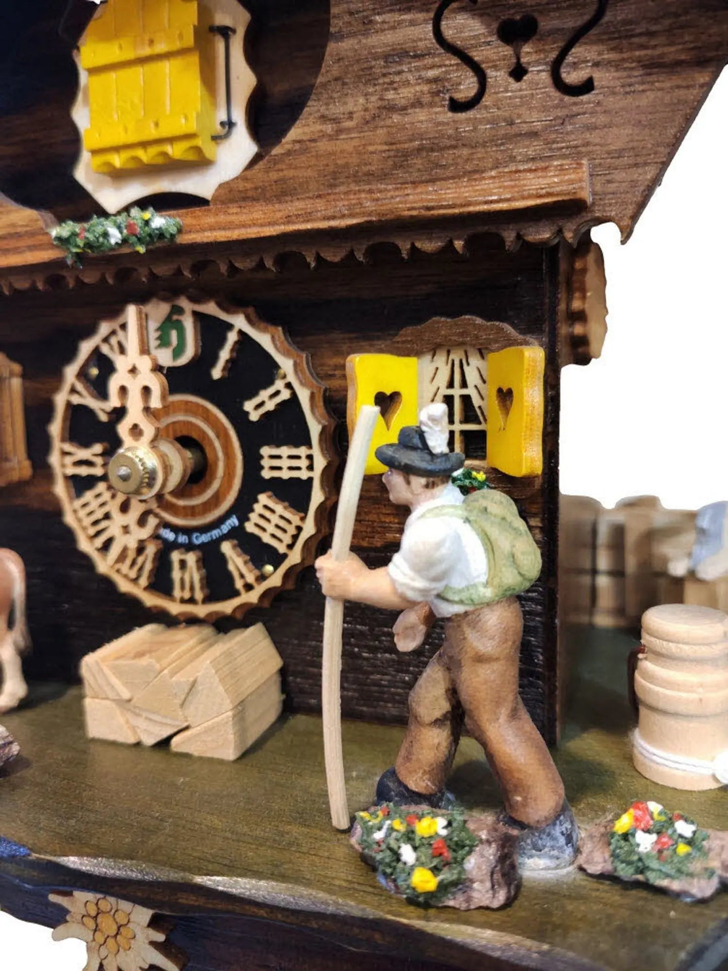 Hiking with cow 1 day cuckoo clock Hoenes