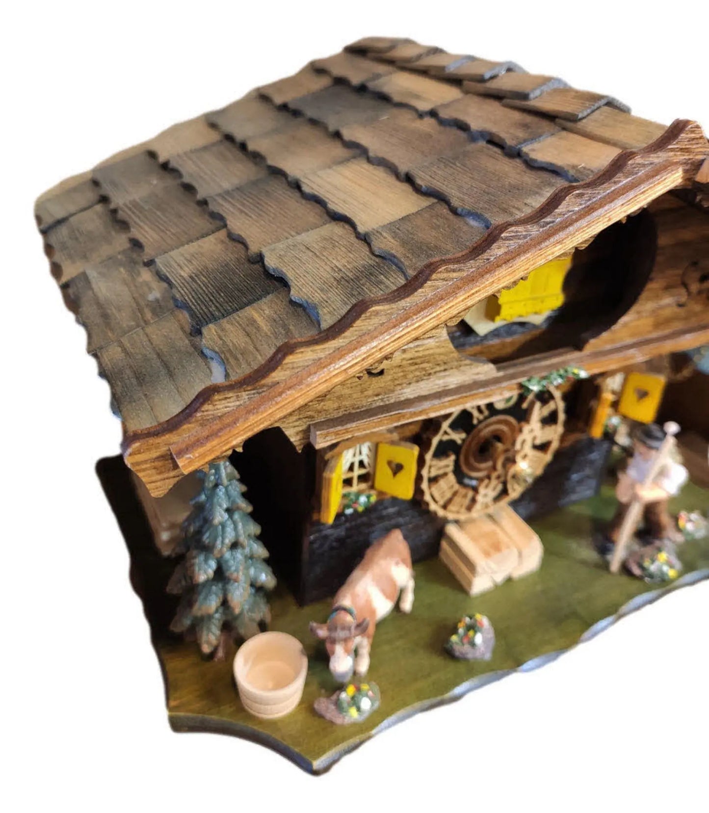 Hiking with cow 1 day cuckoo clock Hoenes