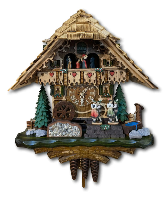 Lets dance 1 day clock, with music - Montag Steins & Clocks