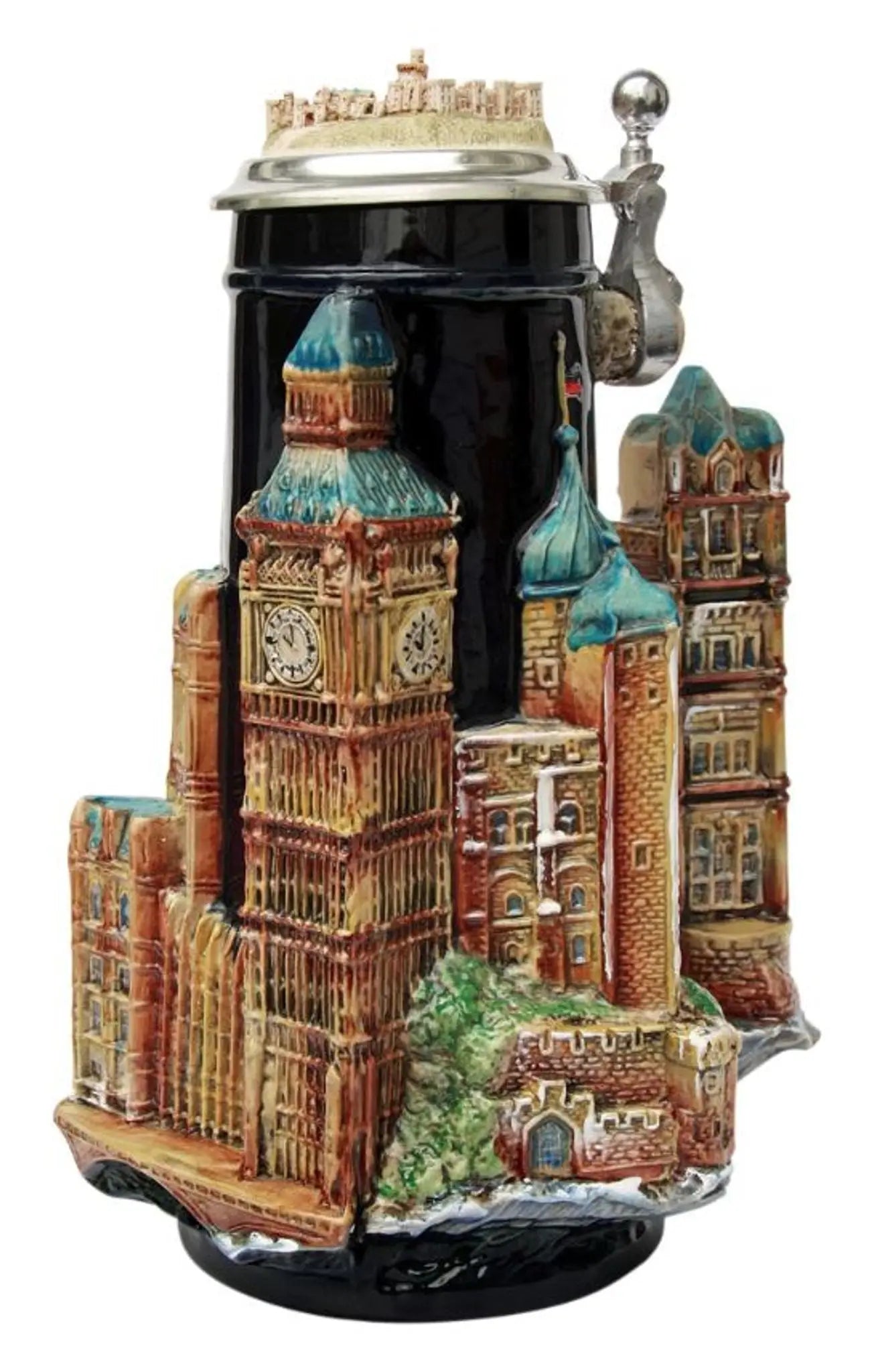 London 3D German beer mug England King