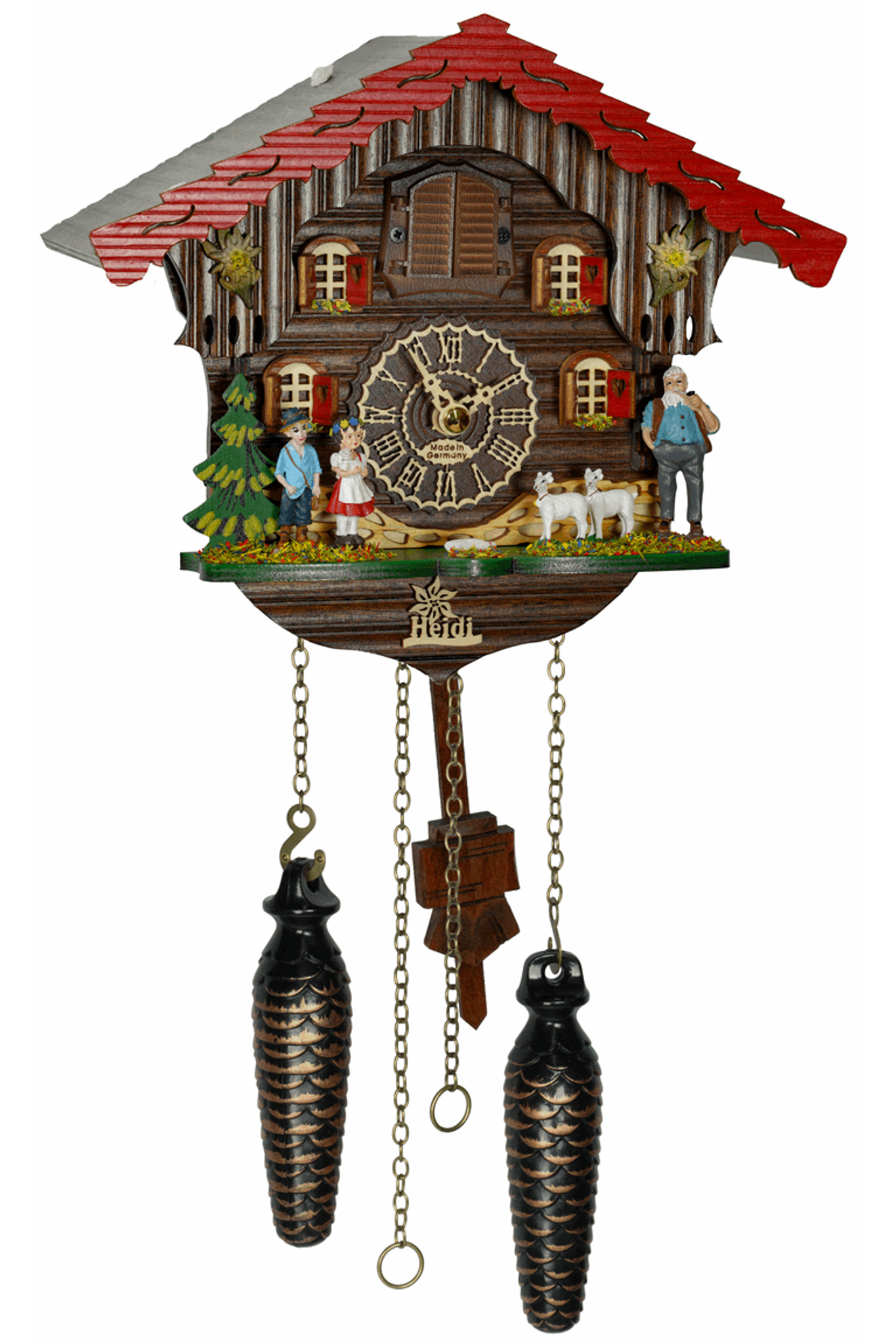 Quartz clock Heide Haus Trenkle