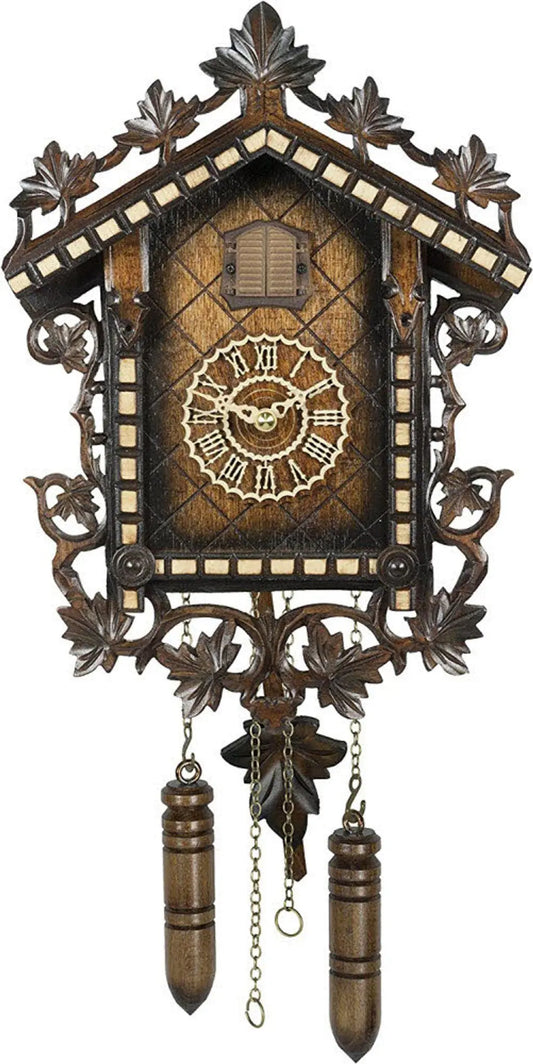 Quartz clock station clock with music Trenkle