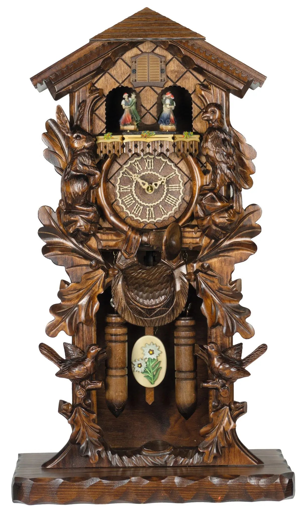 Trenkle table clock quartz 386QMT dark Trenkle
