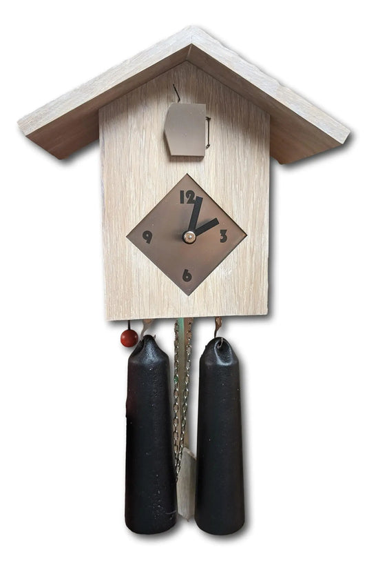 White 8-day cuckoo clock Hoenes