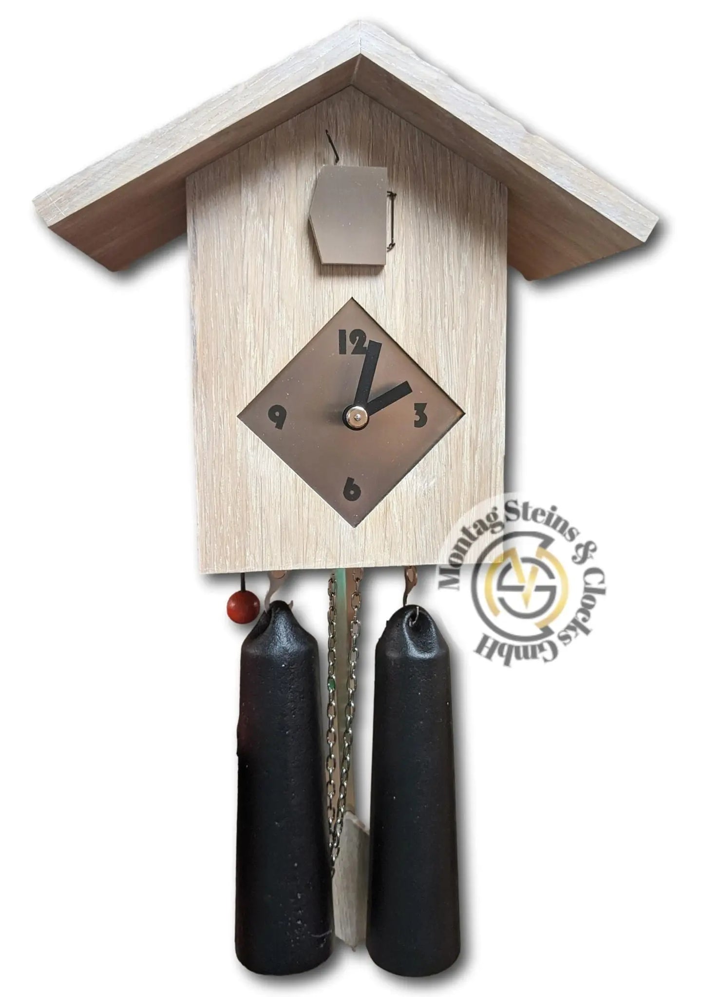 White 8-day cuckoo clock Hoenes