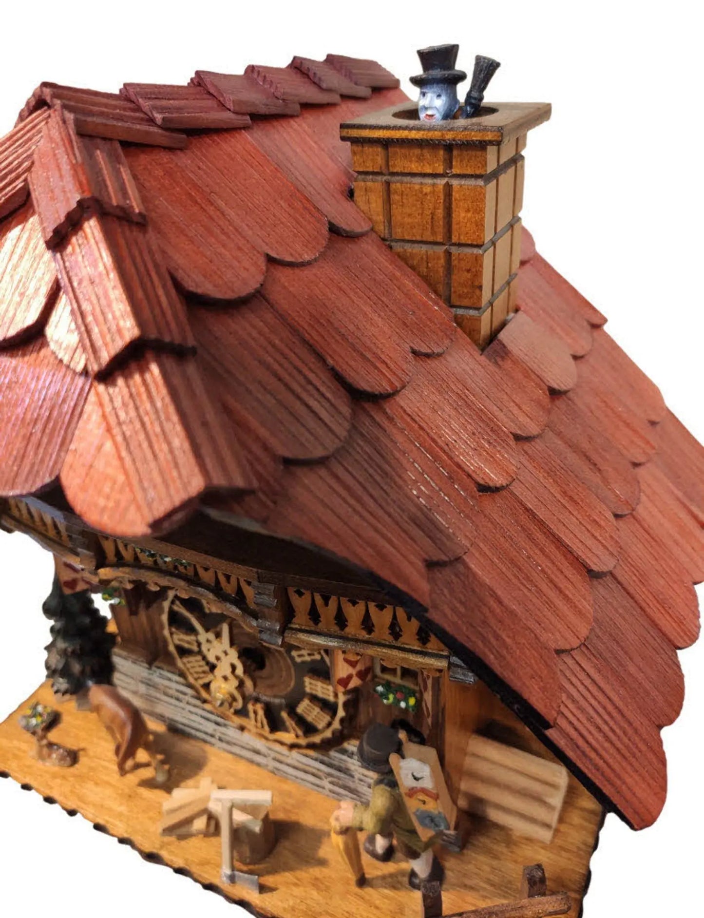 Reloj de Cuco de Un Día: Diseño de Vendedor de Relojes y Deshollinador