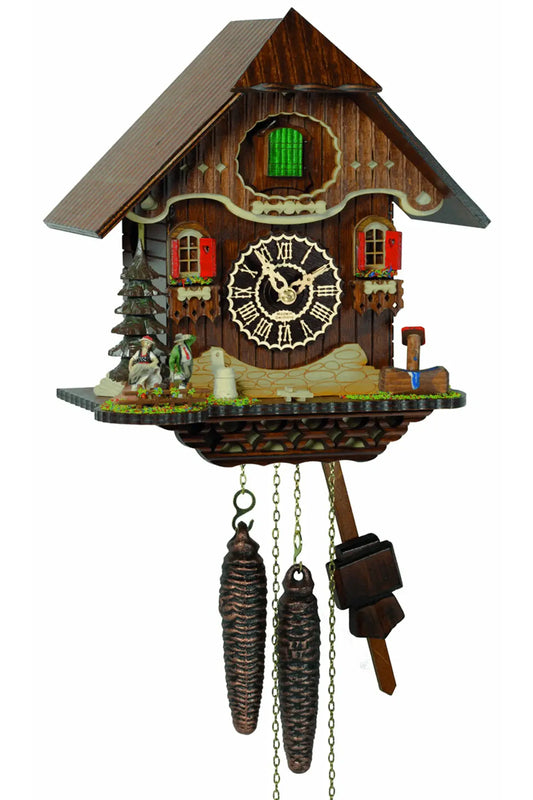 1 Day Cuckoo Clock with Dancing Couple - Montag Steins & Clocks