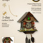 1 day cuckoo clock with dancing couple by Trenkle – made in the Black Forest | Montag Steins & Clocks