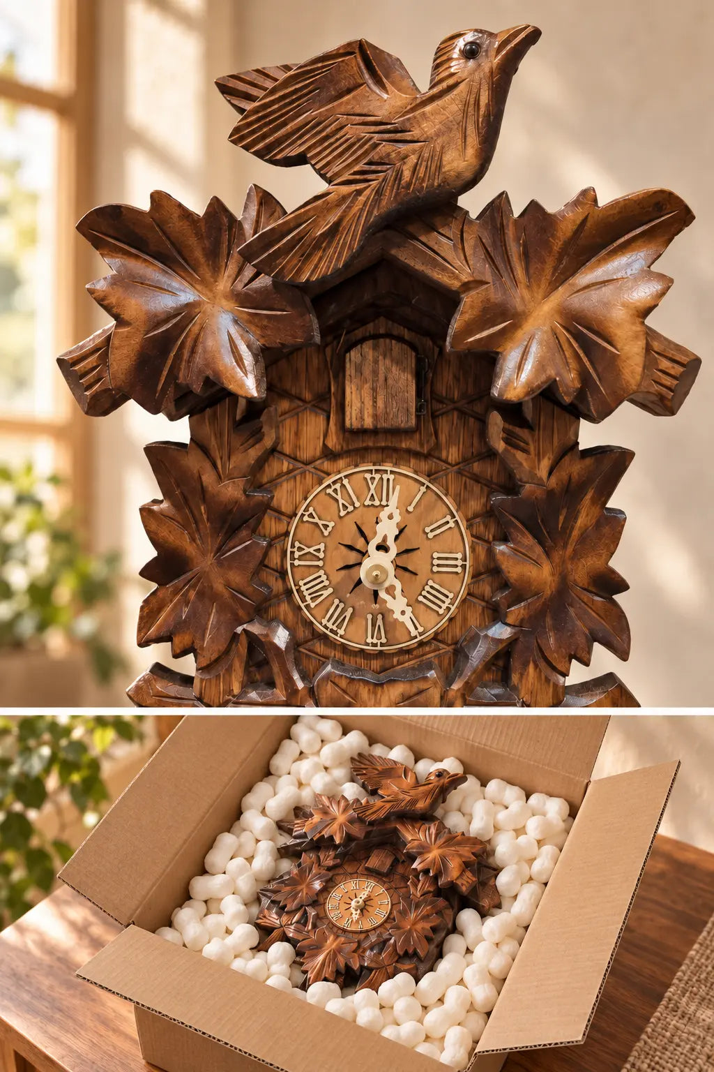 1 day cuckoo clock classic Hekas