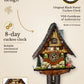 8-day cuckoo clock pointed roof with music players by Trenkle – made in the Black Forest | Montag Steins & Clocks