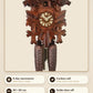 8-day movement, cuckoo call, 30 x 26 cm, manual strike shut-off | Montag Steins & Clocks