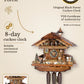 Alpine hut with lovers 8-day cuckoo clock with music – VDS certified | Montag Steins & Clocks