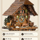 8-day movement, music and cuckoo, 66 x 45 cm, manual strike shut-off | Montag Steins & Clocks