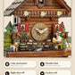 1-day movement, wooden dial and hands, night shut-off | Montag Steins & Clocks