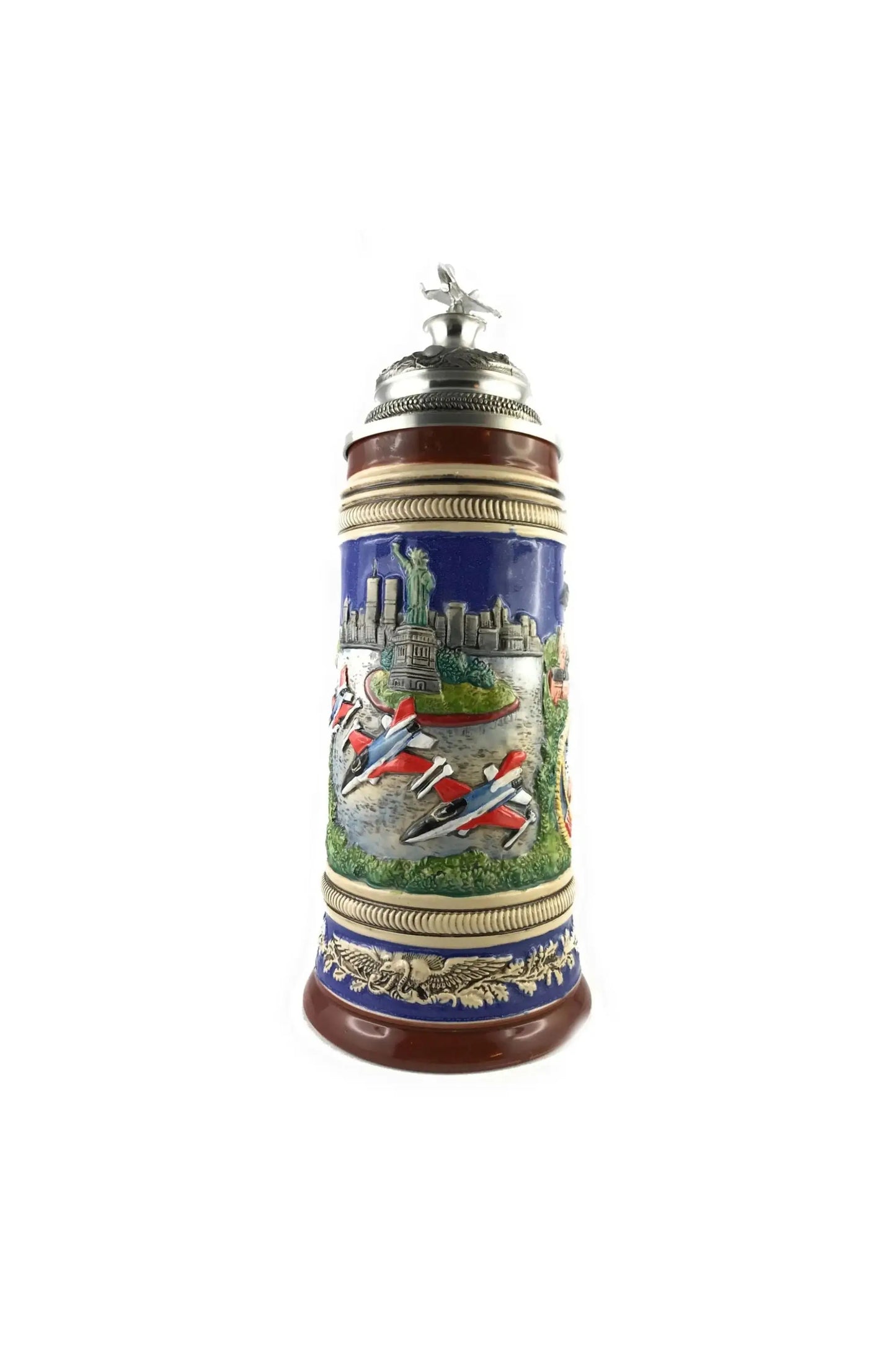 Beer mug F16 fighter jet 0,75L limited 3000 pieces Montag Steins & Clocks
