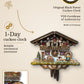 Beergarden with Zenzi 1-day cuckoo clock – main image