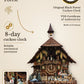 Black Forest 8 day cuckoo clock wooden sawyer with dancers and music – VDS certified | Montag Steins & Clocks
