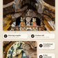 Dancing couples and cuckoo door – 2 melodies, 8-day movement | Montag Steins & Clocks