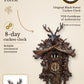 Black Forest Hunting Cuckoo Clock with Deer Head – 8-day, hand-carved, VDS certified | Montag Steins & Clocks