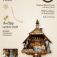 Black Forest house with wood chopper and sawmill 8 days cuckoo clock with music – VDS certified | Montag Steins & Clocks