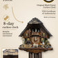 Chalet style beer drinker 8 days cuckoo clock with music – hand-carved, VDS certified | Montag Steins & Clocks
