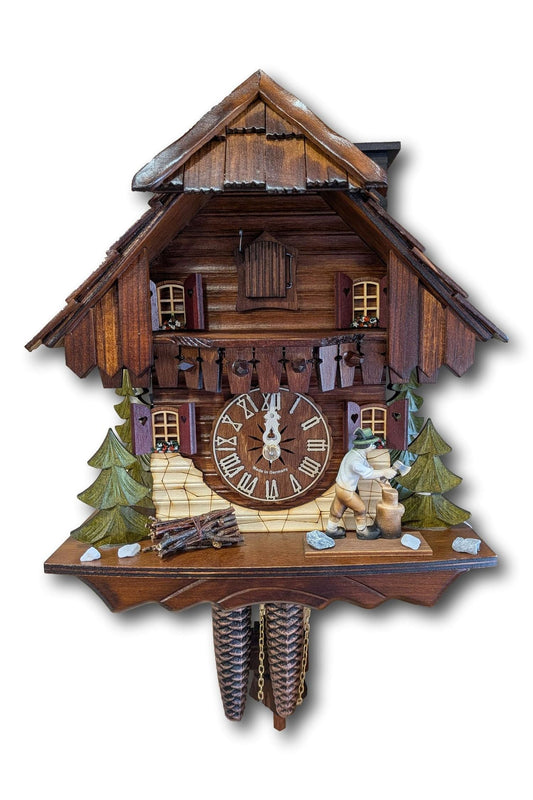 Chalet with Woodcutter and Lucky Chimney Sweep Hekas