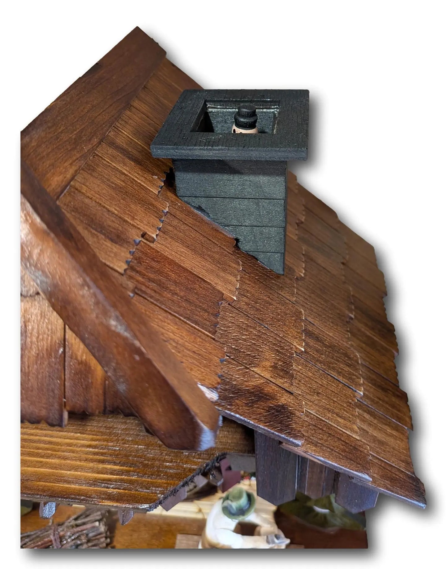 Chalet with Woodcutter and Lucky Chimney Sweep