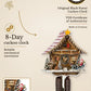 Christmas Chalet 8-Day Cuckoo Clock with Santa's sleigh – VDS certified | Montag Steins & Clocks