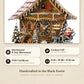 Christmas Chalet cuckoo clock – 8-day movement, H 31 × W 28 × D 18 cm | Montag Steins & Clocks