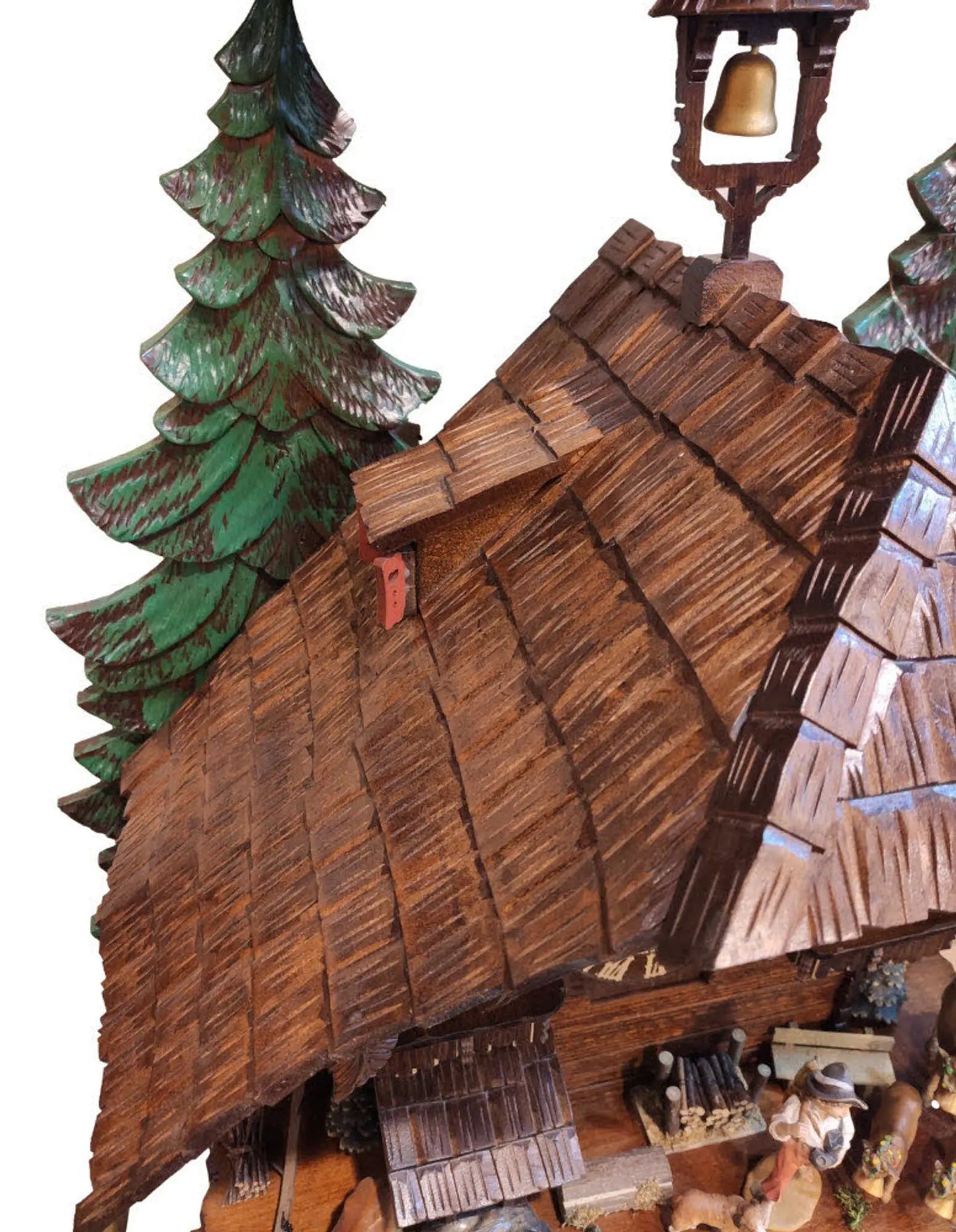 Clock of the year 2020 Almabtrieb 8 days cuckoo clock Hekas