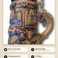 Contiki Europe 750ml beer mug – detail 1