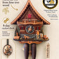 Doggy walker limited edition red roof 8 day cuckoo clock without music Montag Steins & Clocks