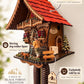 Doggy walker limited edition red roof 8 day cuckoo clock without music Montag Steins & Clocks
