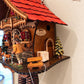 Doggy walker limited edition red roof 8 day cuckoo clock without music Montag Steins & Clocks