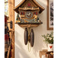 Doggy walker limited edition red roof 8 day cuckoo clock without music Montag Steins & Clocks