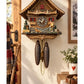 Doggy walker limited edition red roof 8 day cuckoo clock without music Montag Steins & Clocks