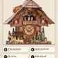 8-day movement, hand-carved roof, 68 x 45 cm, manual strike shut-off | Montag Steins & Clocks