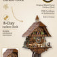 Forester scene 8-day cuckoo clock with music – main image