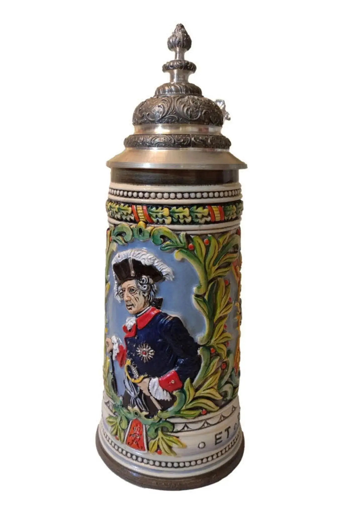 Frederick the Great Antique 1L - Montag Steins & Clocks