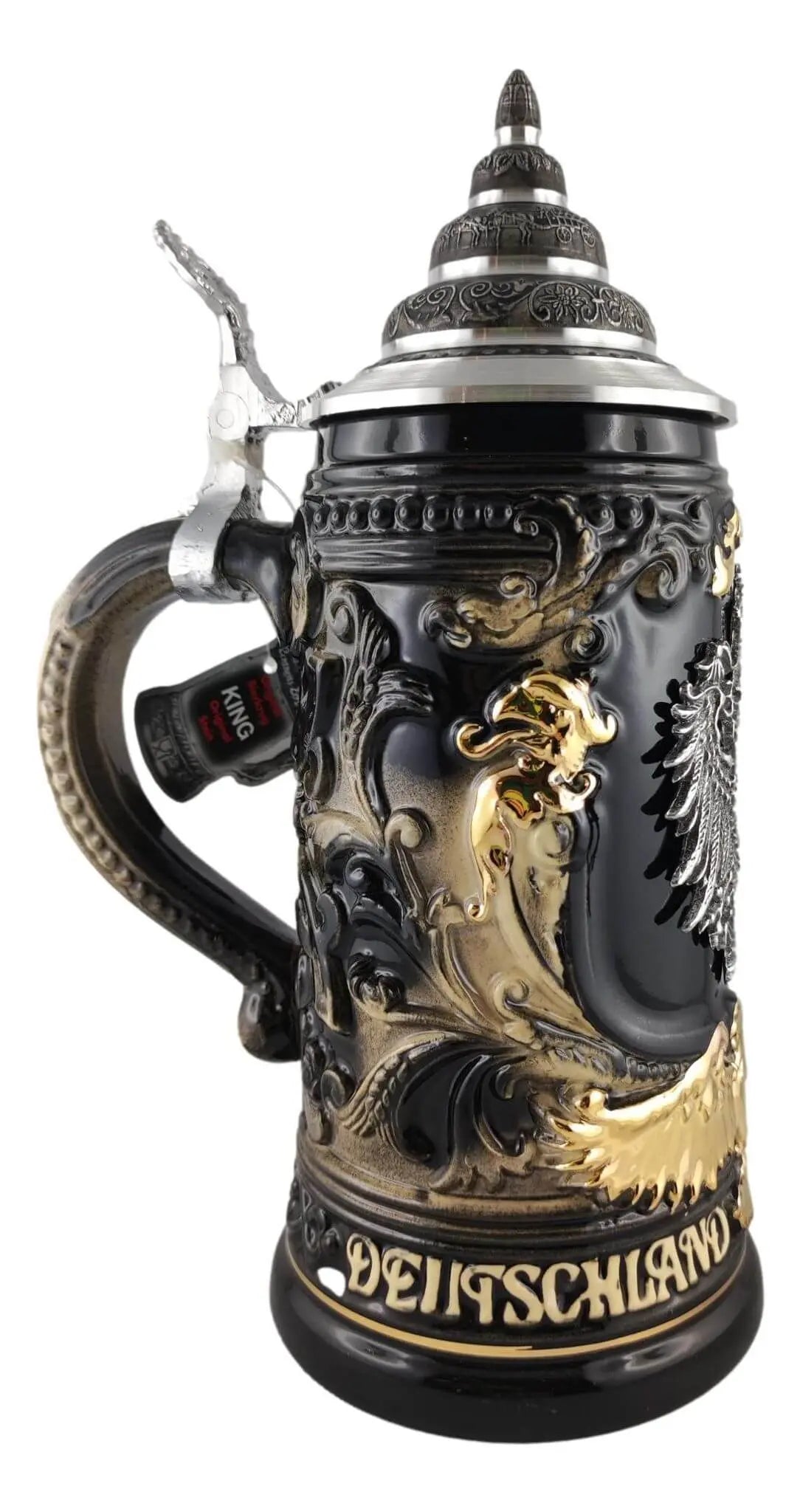 Germany Stein 0,4L black King