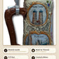 Greetings from Munich beer stein – detail 1