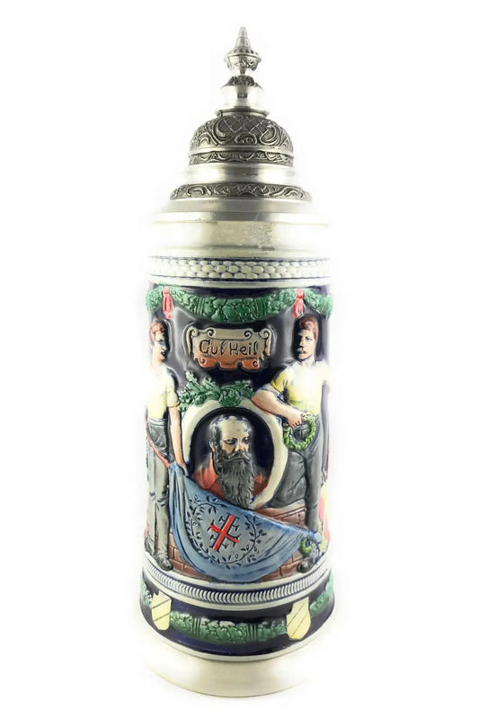 Gymnastics father Jahn beer mug. Thewalt